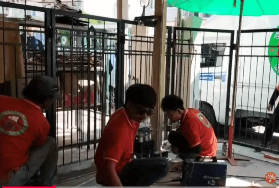 ประตูโค้งรีโมท 2000 กก.