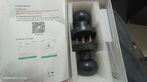 smartลูกบิด app  E smart lock ชื่อสินค้า smartลูกบิด