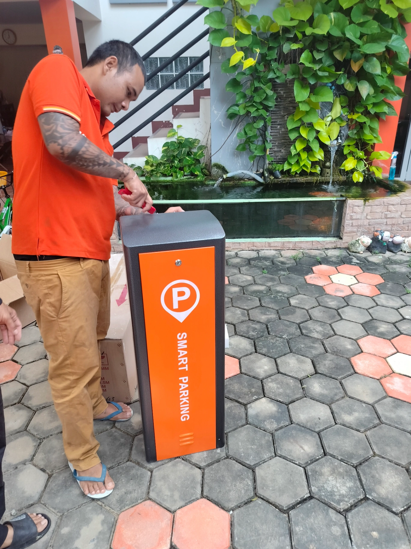 ไม้กั้นรถยนต์ ชัยพฤษ บางแวก