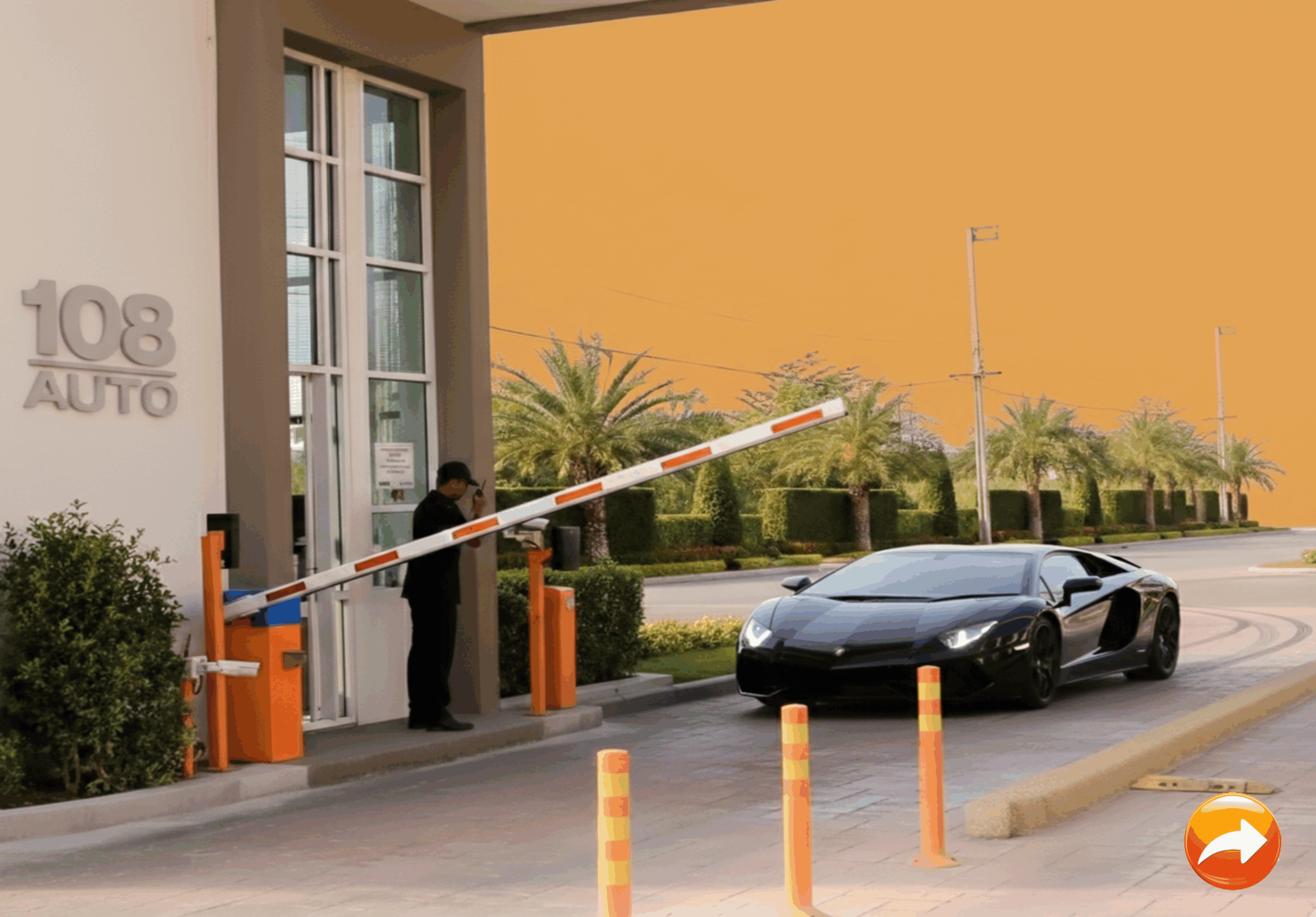 ไม้กั้นรถยนต์